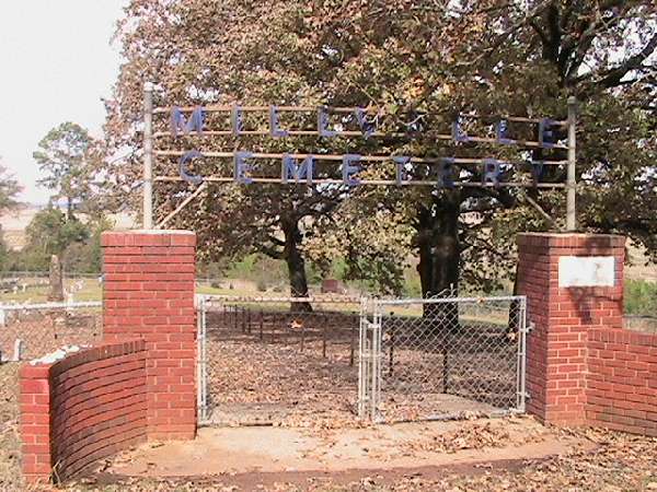 Millville cemetery entrance