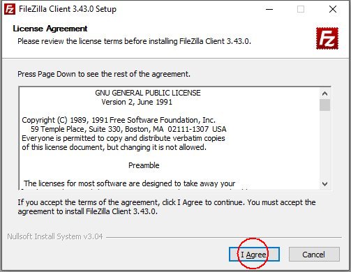 install filezilla
