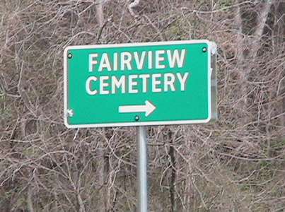 cemetery view
